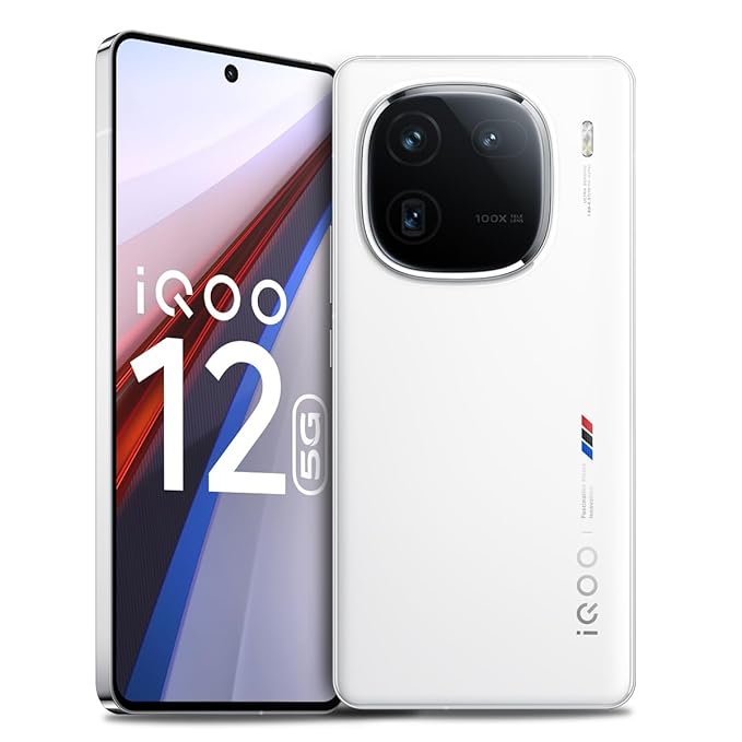 iQOO 12 5G Legend Edition – 16GB RAM, 512GB स्टोरेज वाला प्रीमियम स्मार्टफोन Snapdragon 8 Gen 3 के साथ, हिंदी में जानकारी।
