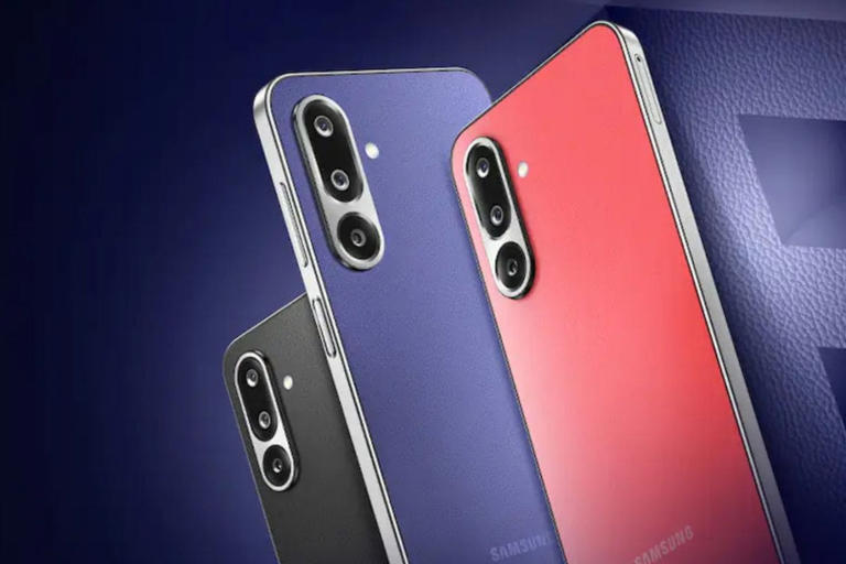 "Samsung Galaxy F36 5G Coral Red
