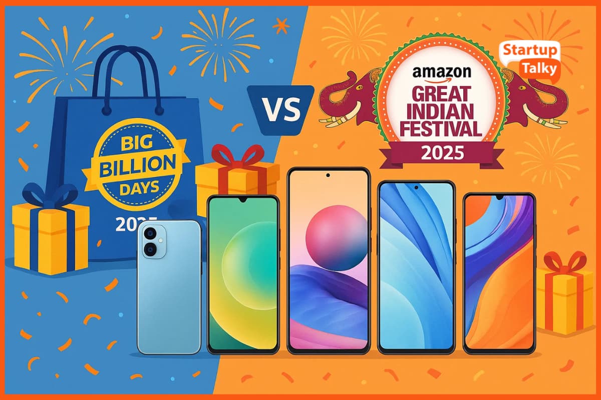 Amazon GreatIndian Festival Flipkart BigBillion Smartphone Sale StartupTalky